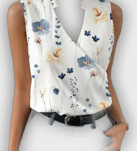 Summer V-Neck Top for Women