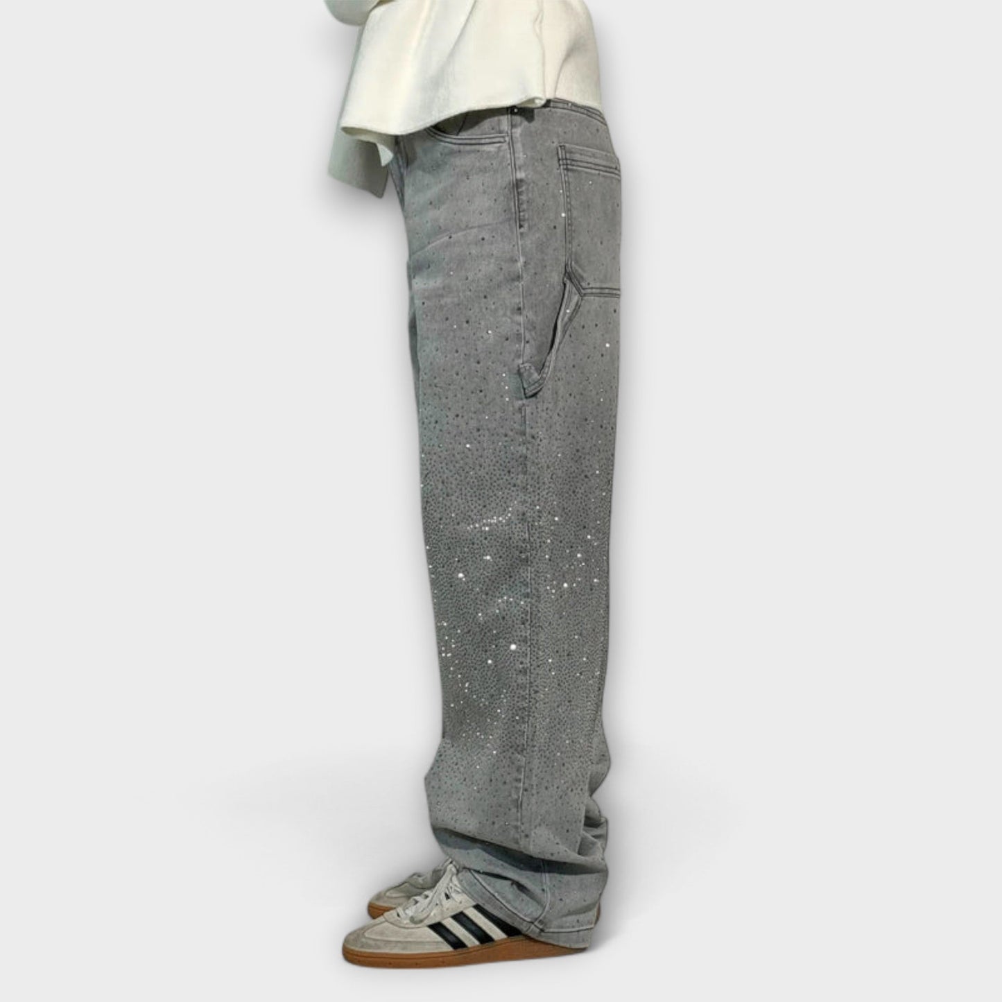 Balloon Carpenter Jeans for Women - Comfort and Unique Design