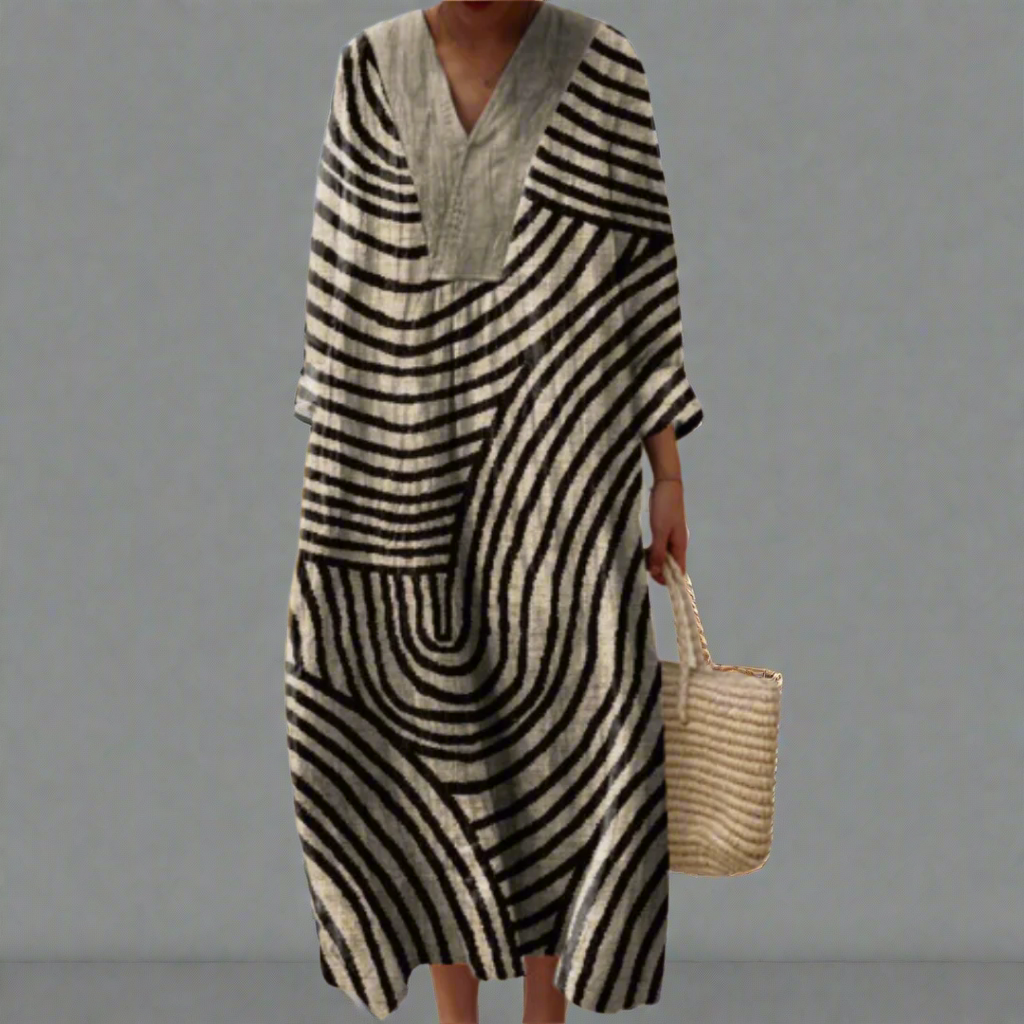 Irene™ | Monochrome Libent Dress
