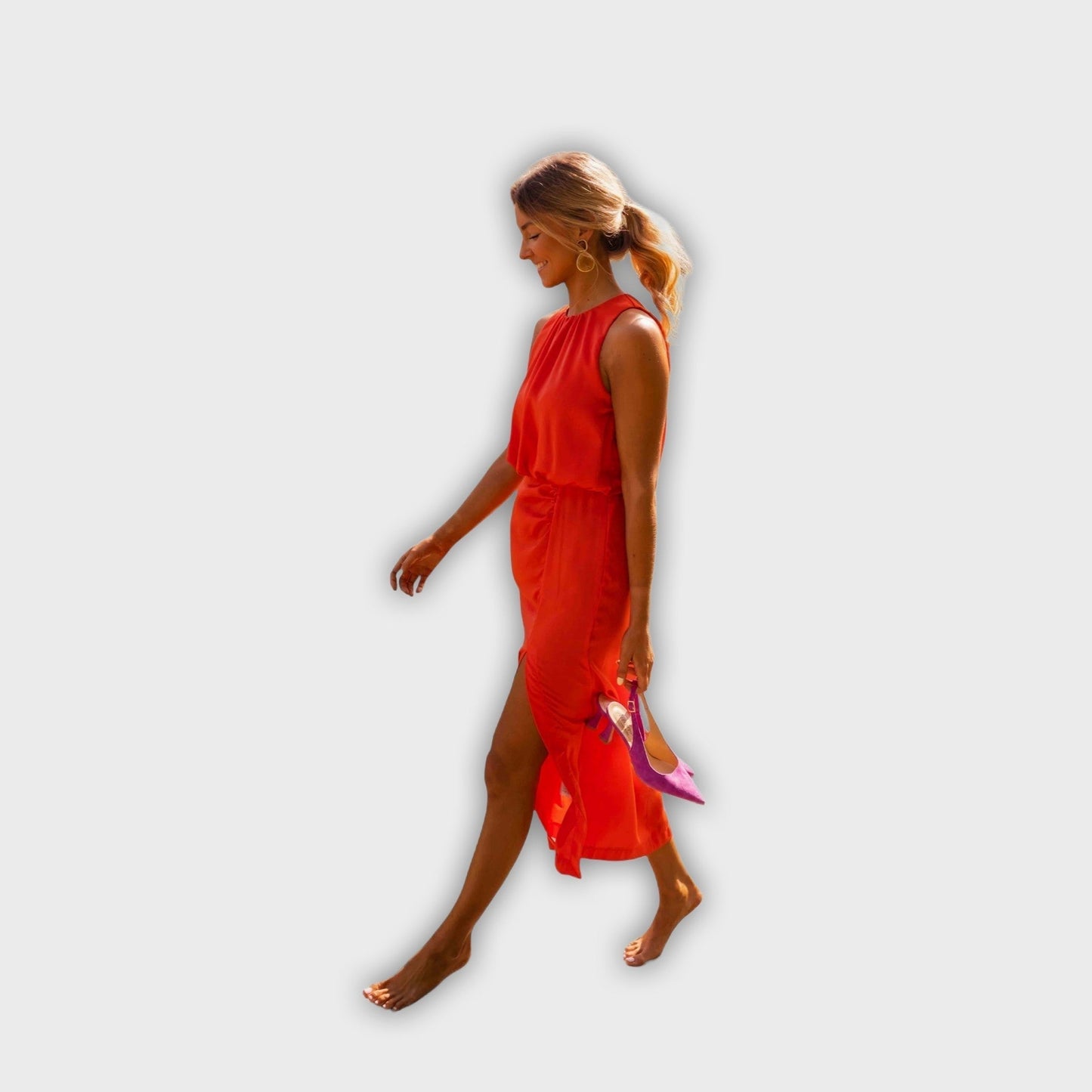 Elegant Libosha Dress with a Comfortable Cut