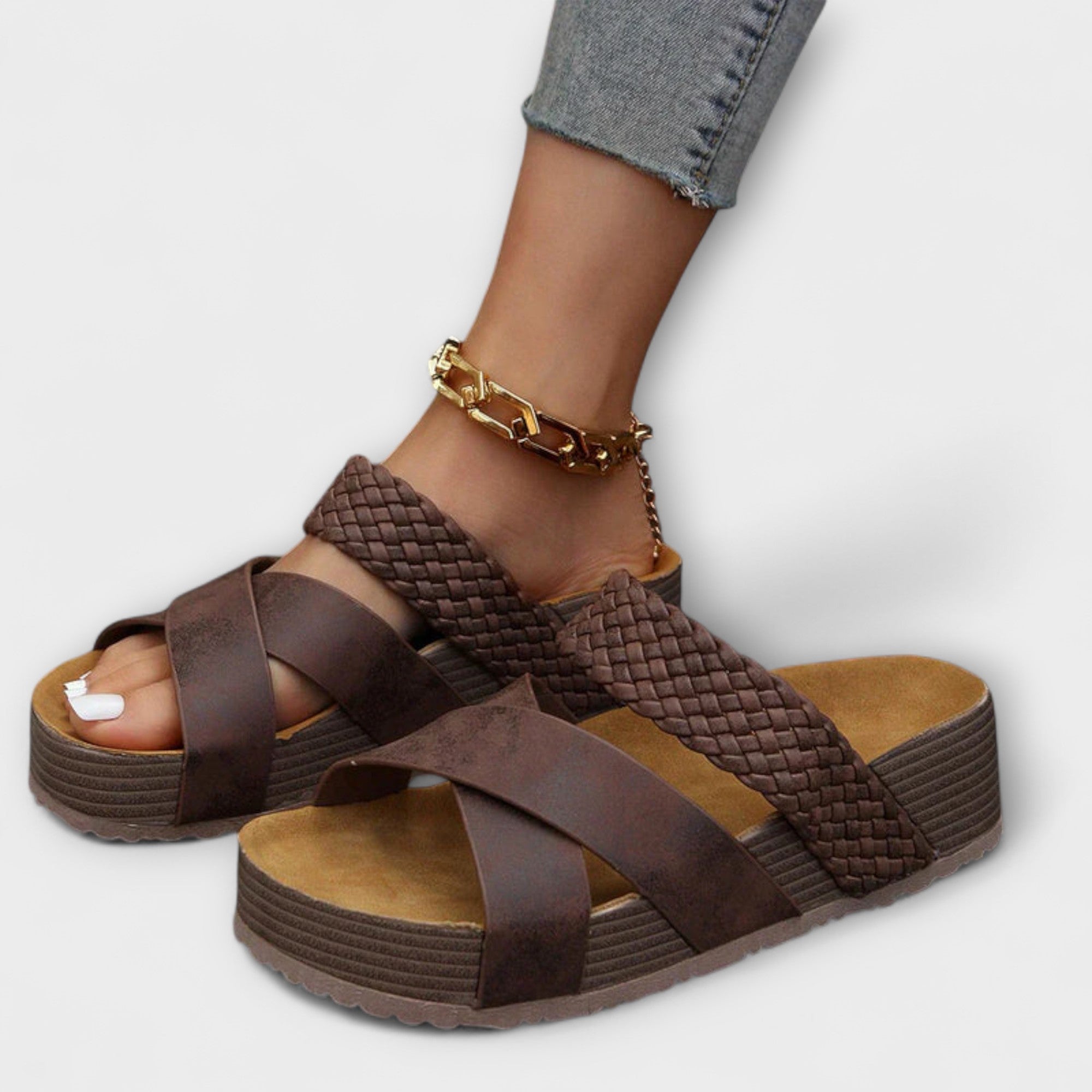 Elegant Orthopedic Sandals for Women - Comfort and Modern Design