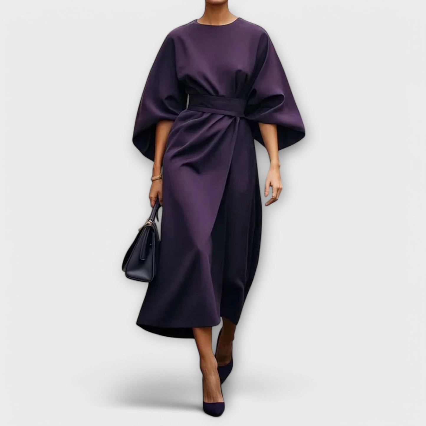 Sonia Elegant Dress with Long Sleeves