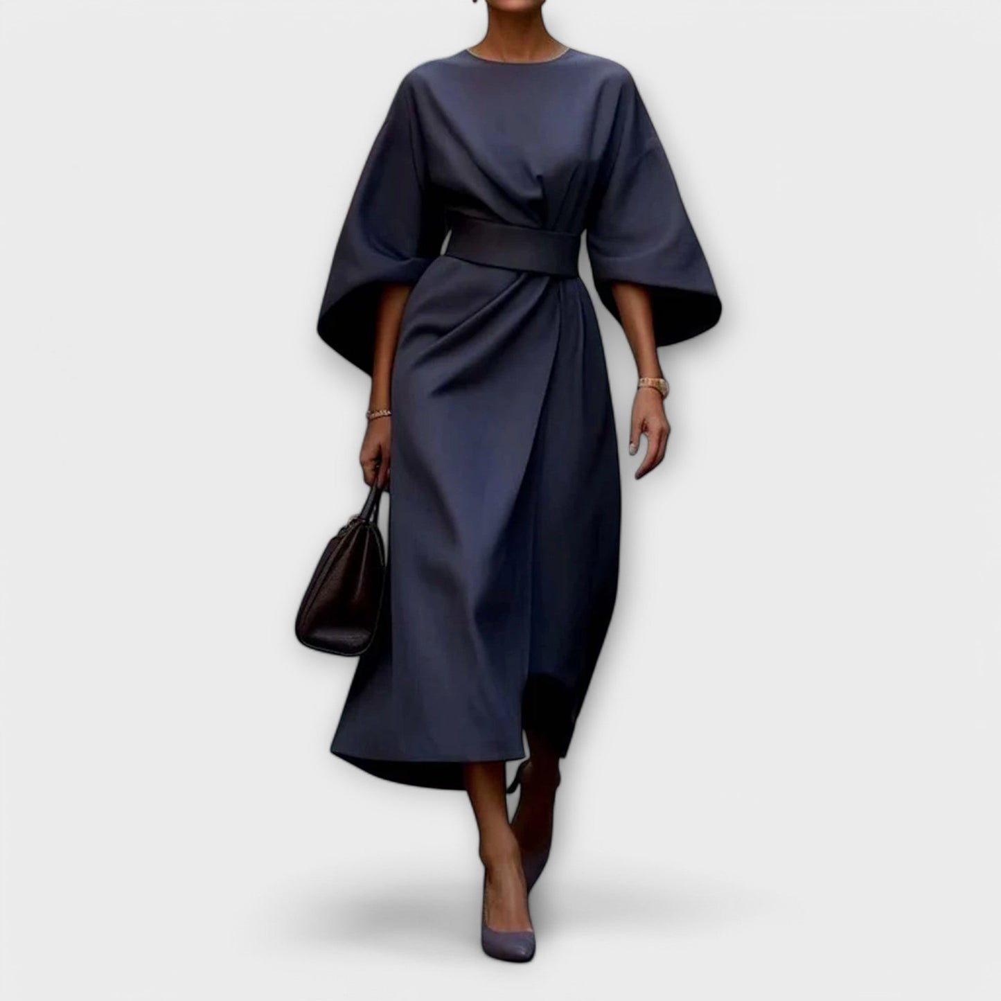 Sonia Elegant Dress with Long Sleeves