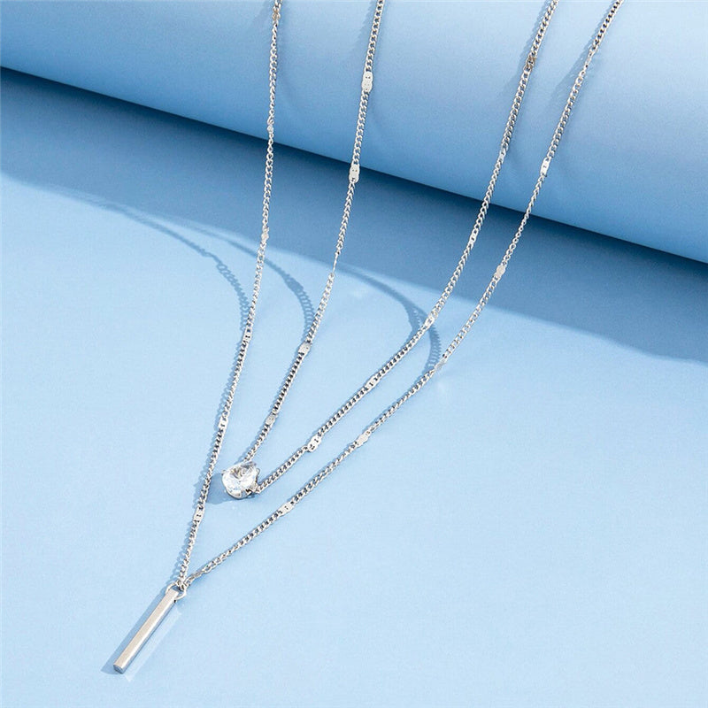Vintage Collar Jewelry Set with Gold Pendants