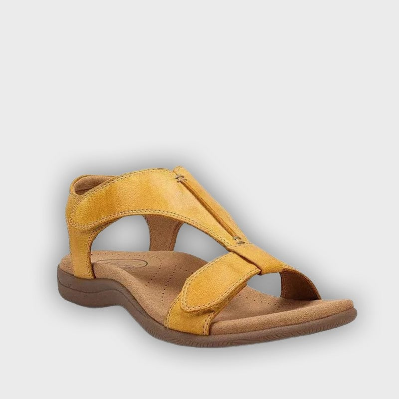 Orthopedic Leather Sandals by Mathilda for Comfort and Style