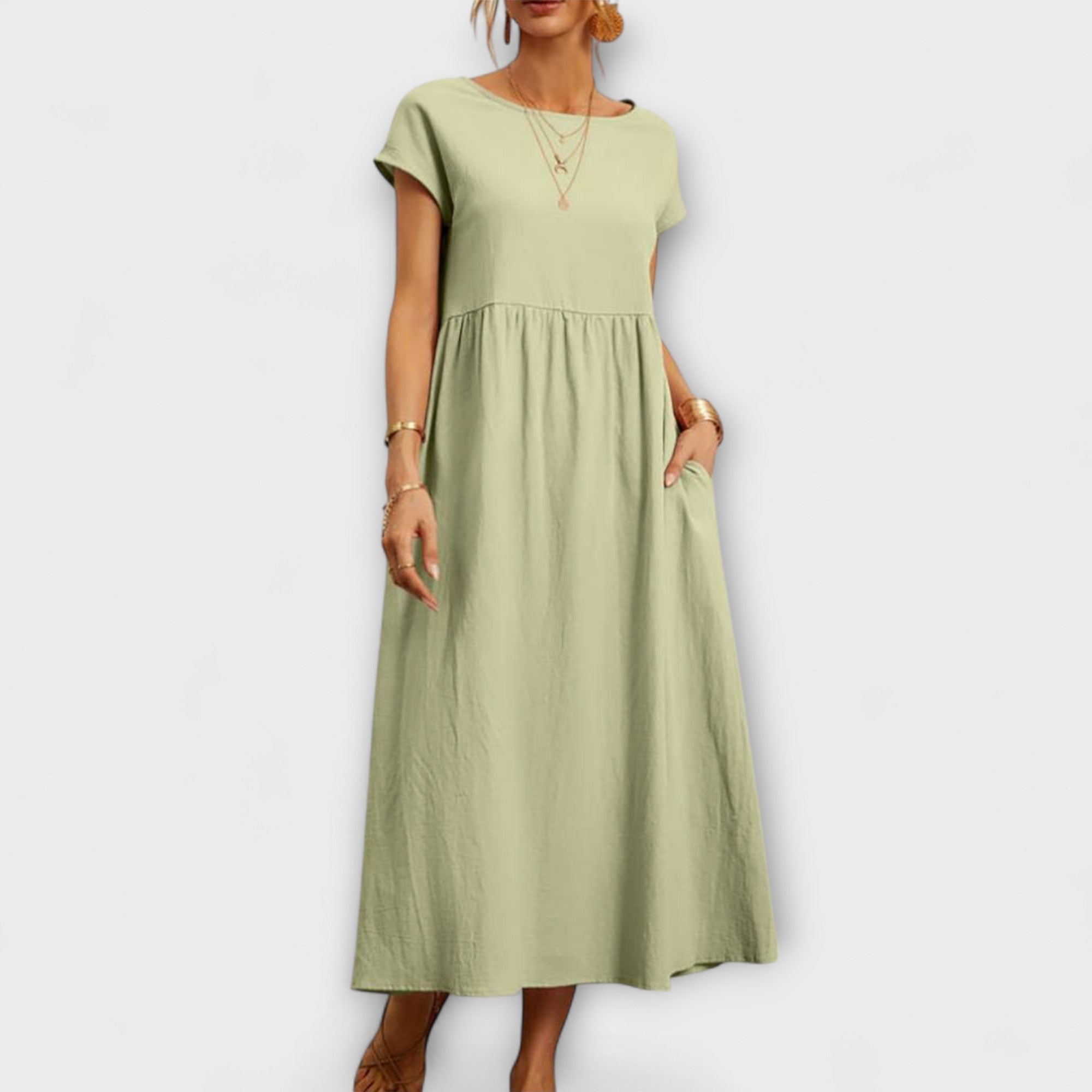 Light Magnolia Dress for Women - Comfort and Elegance Every Day