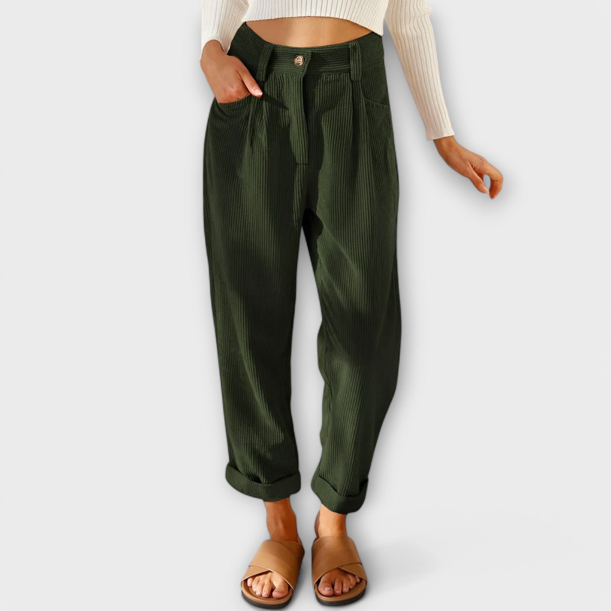 Modern Corduroy Pants for Women