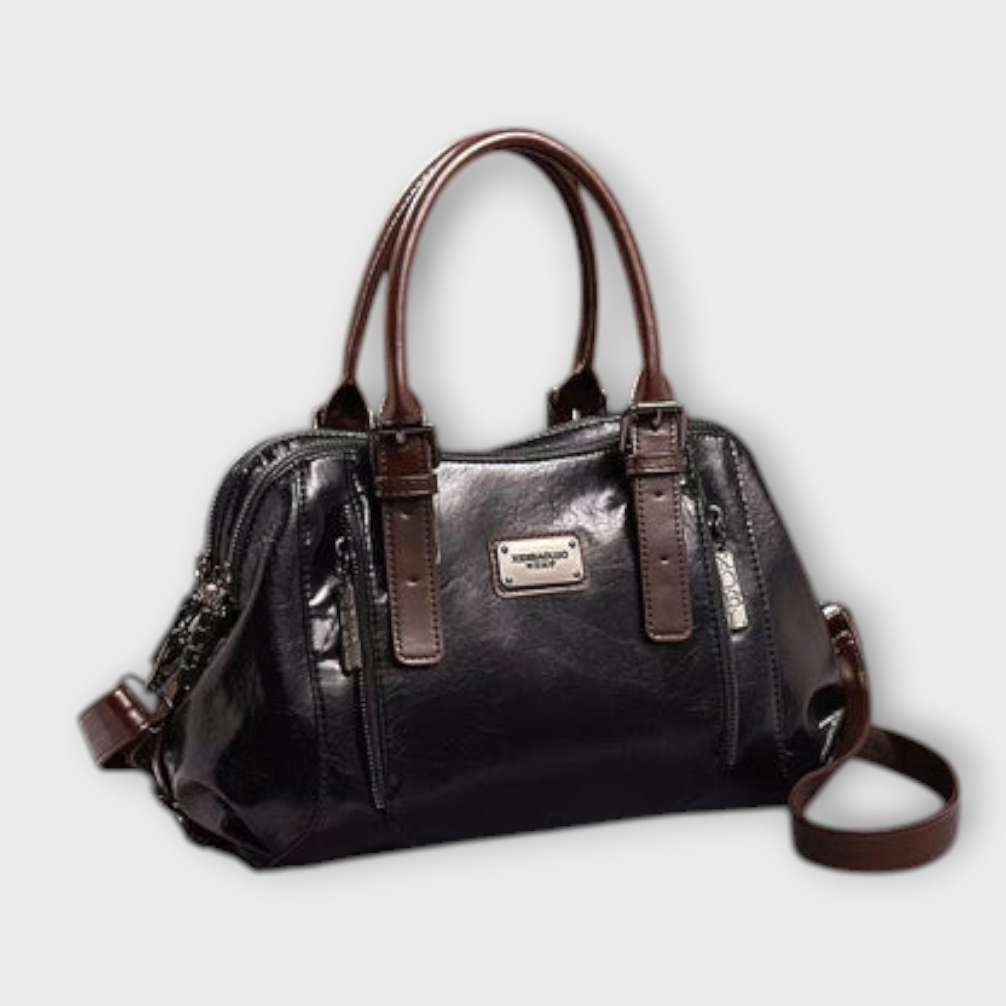 Laura's Elegant Vintage Side Bag - Comfort and Functionality for Everyday Use
