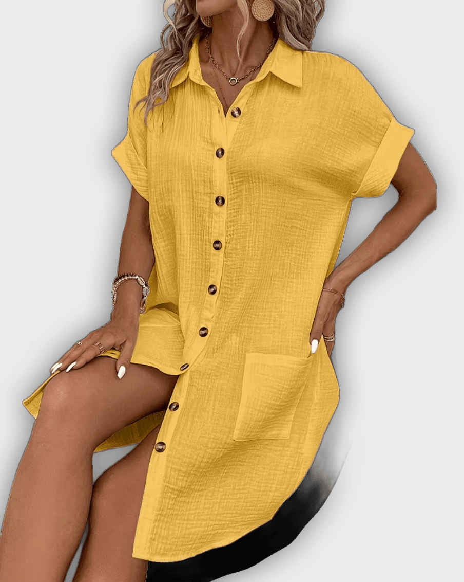 Santal™ Midi Dress for Summer - Elegant and Comfortable