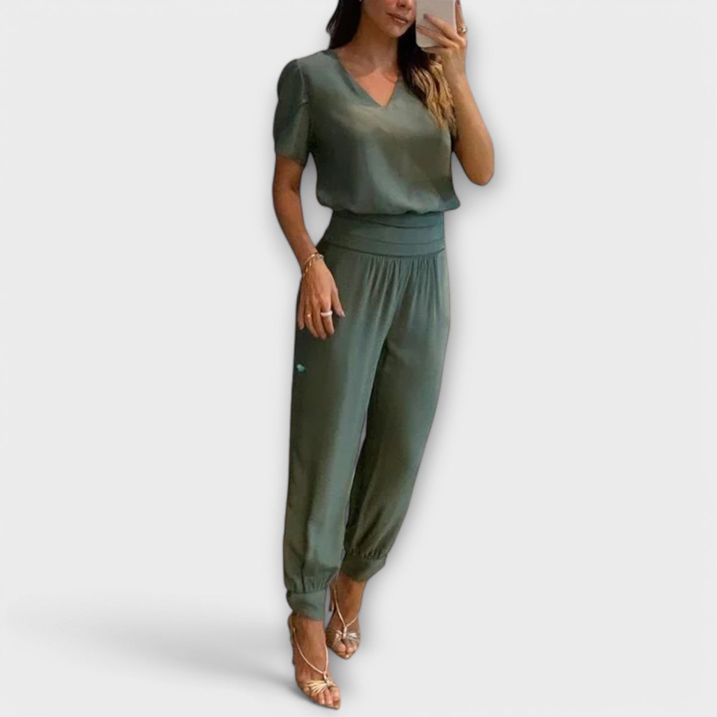 Eirmelin – Elegant Set with Top and Pants