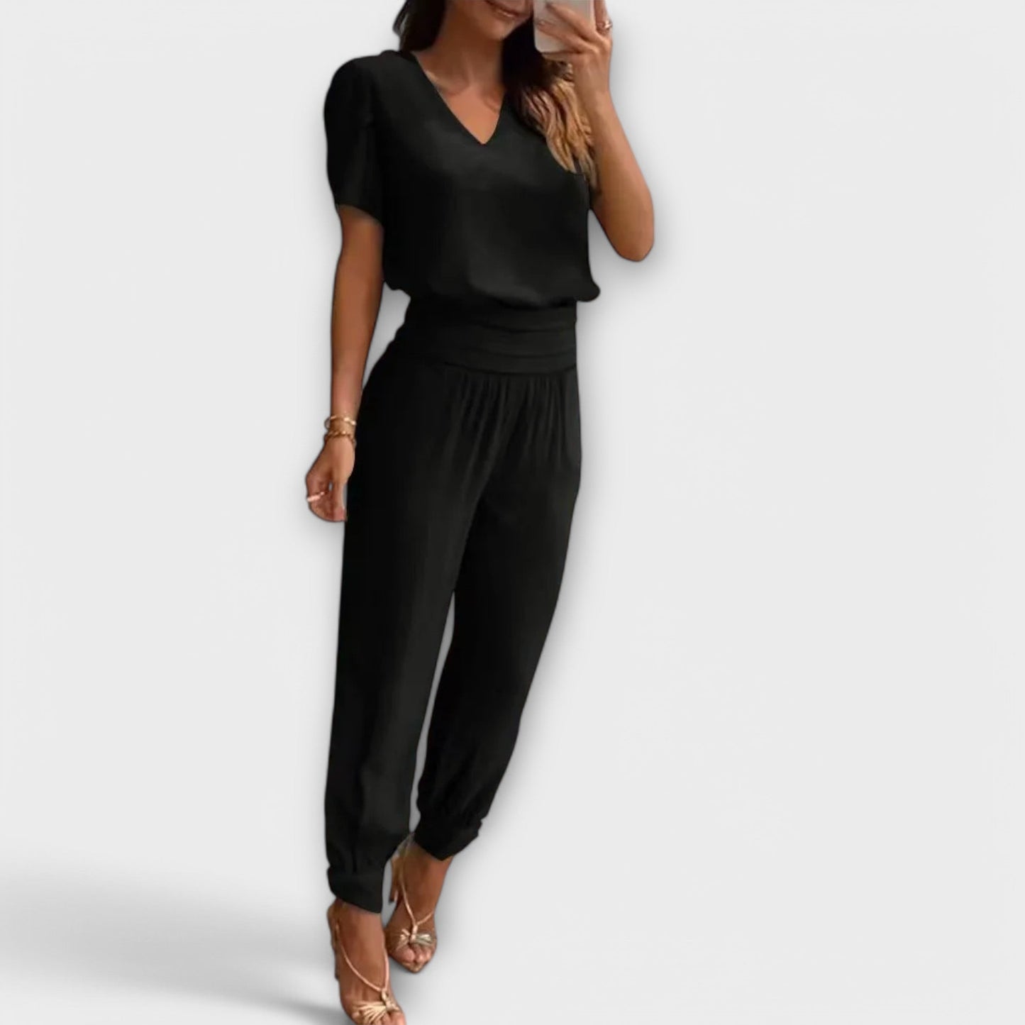Eirmelin – Elegant Set with Top and Pants