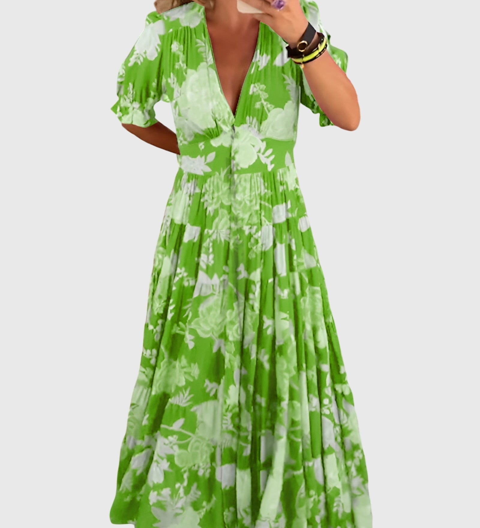 Dors | Summer Floral Dress with Elegance Pratica