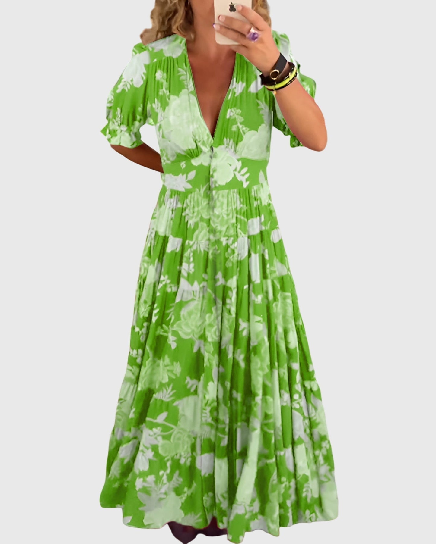 Dors | Summer Floral Dress with Elegance Pratica