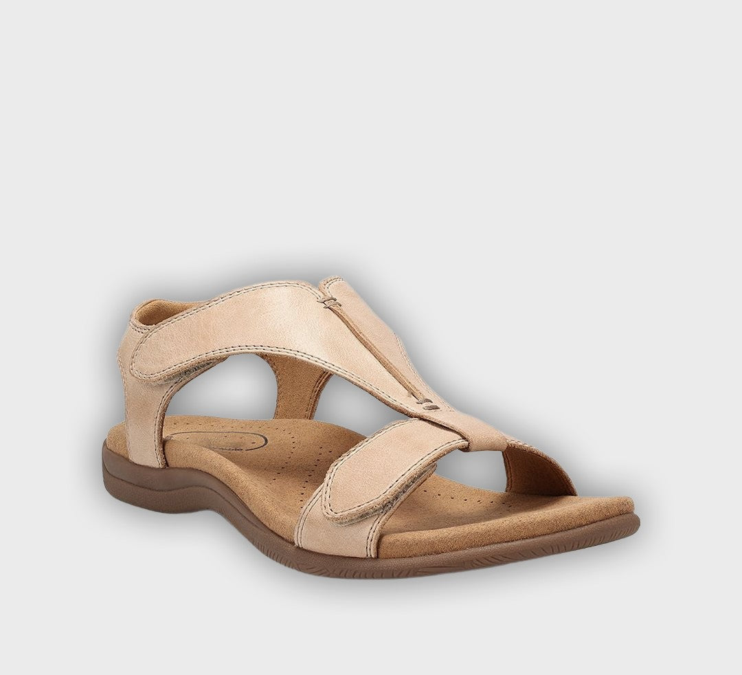 Orthopedic Leather Sandals by Mathilda for Comfort and Style