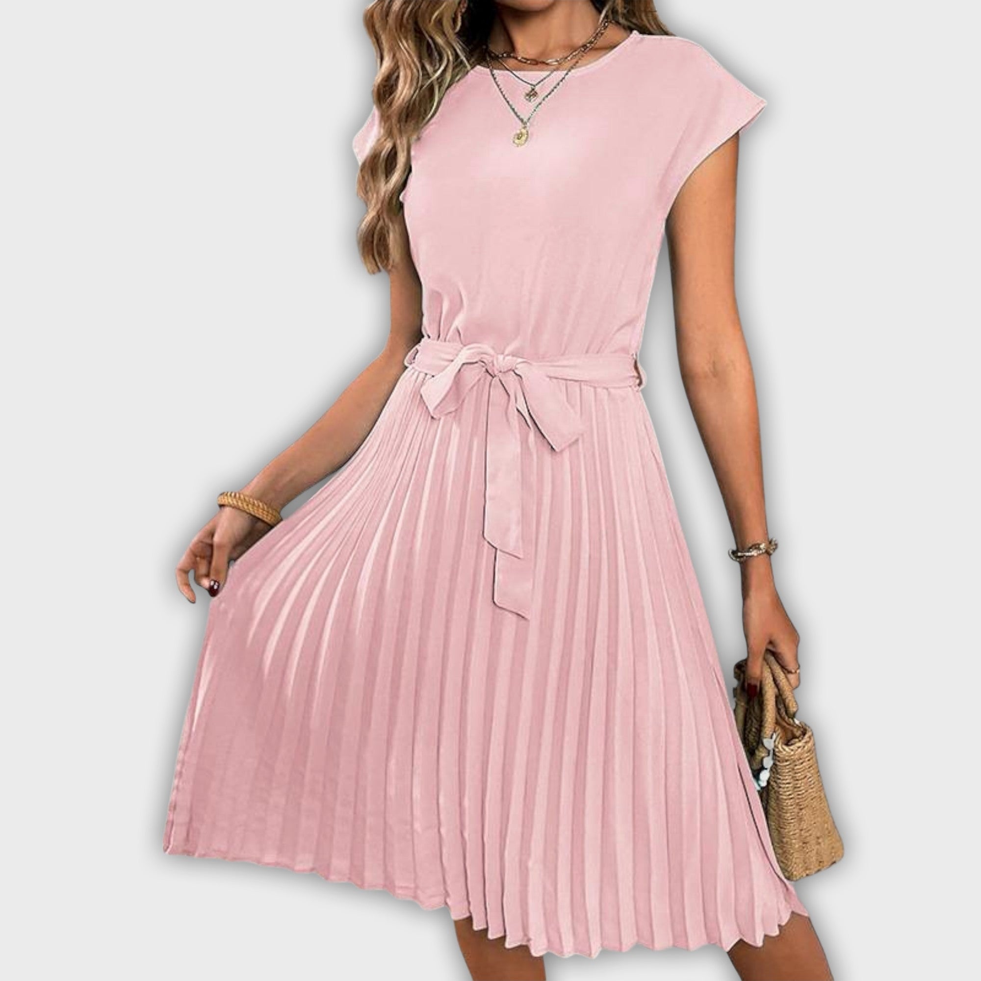 Elegant Midi Dress for Summer