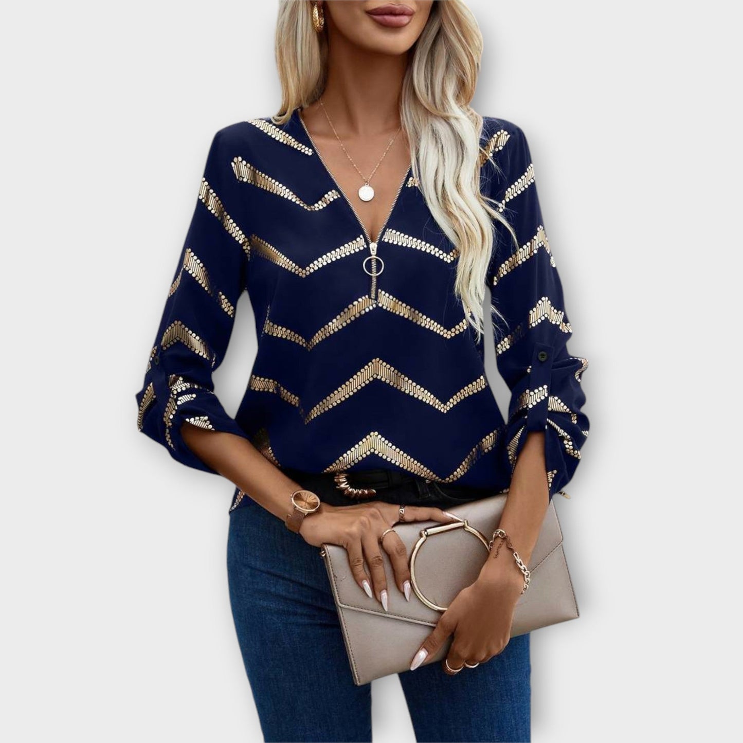Classic Emma Half-Zip Shirt