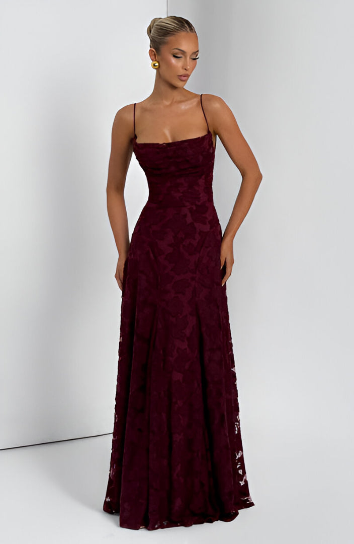 Francisa™ | Maxi Dress with Lace