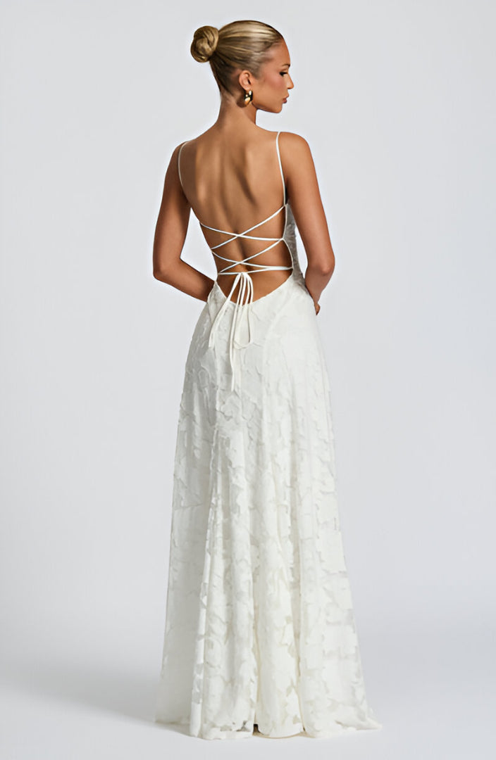 Francisa™ | Maxi Dress with Lace