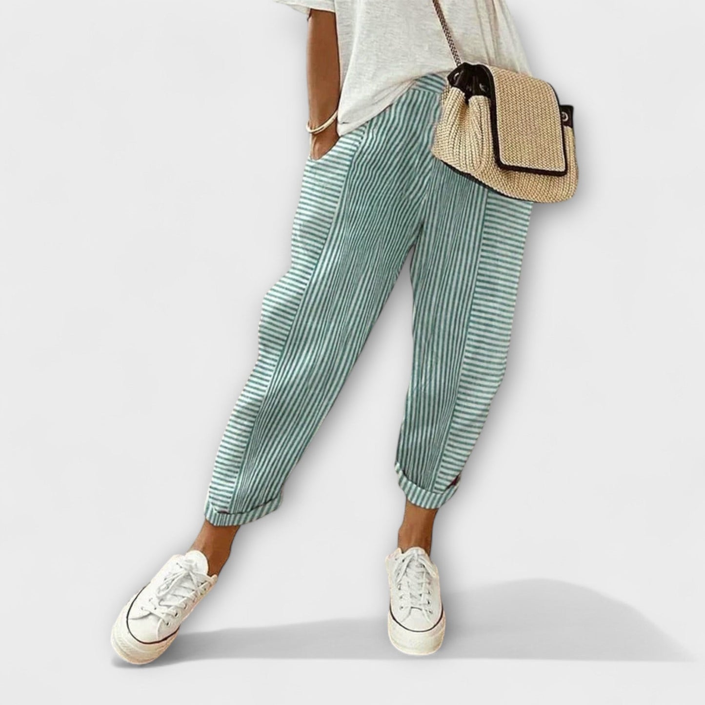 Comfortable and Stylish Striped Pants