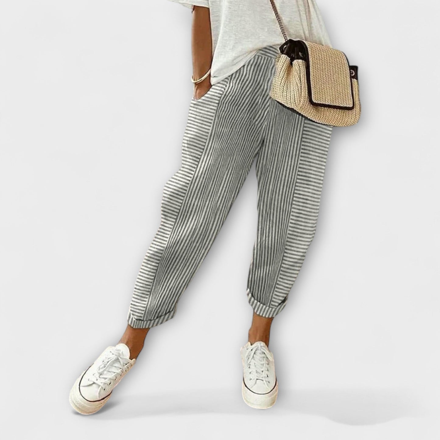 Comfortable and Stylish Striped Pants