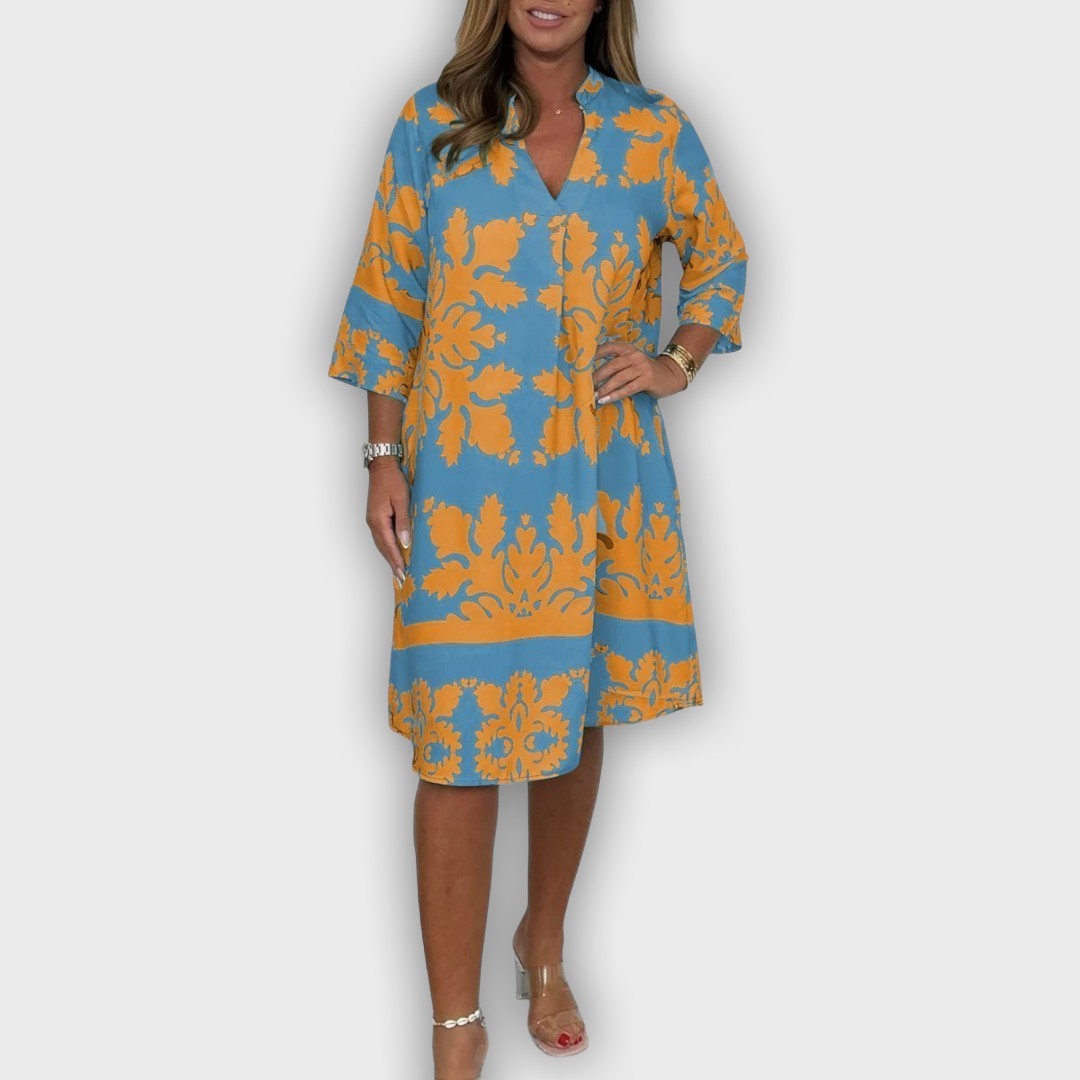 Light Summer Dress with Bright Colors