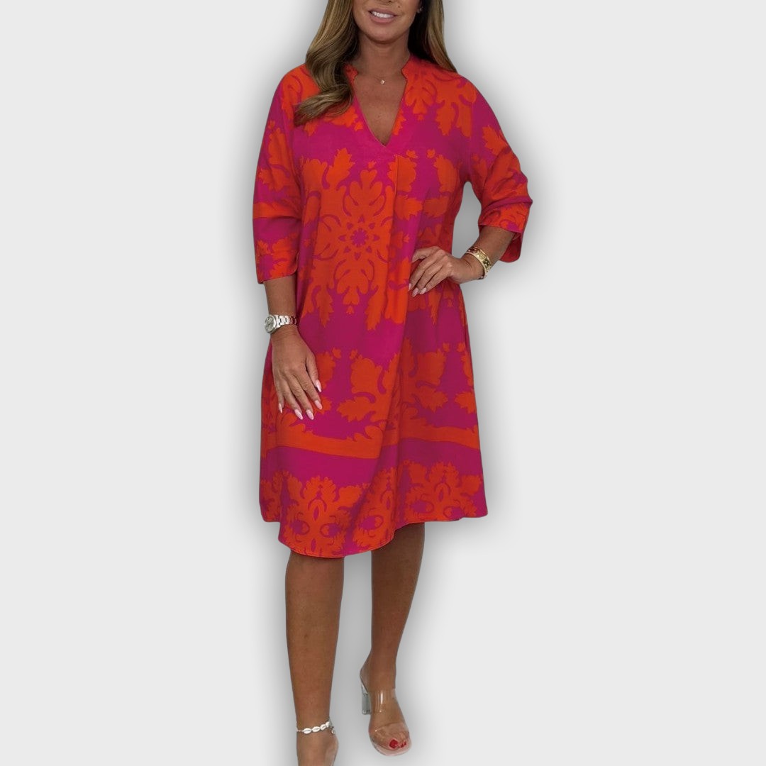 Light Summer Dress with Bright Colors