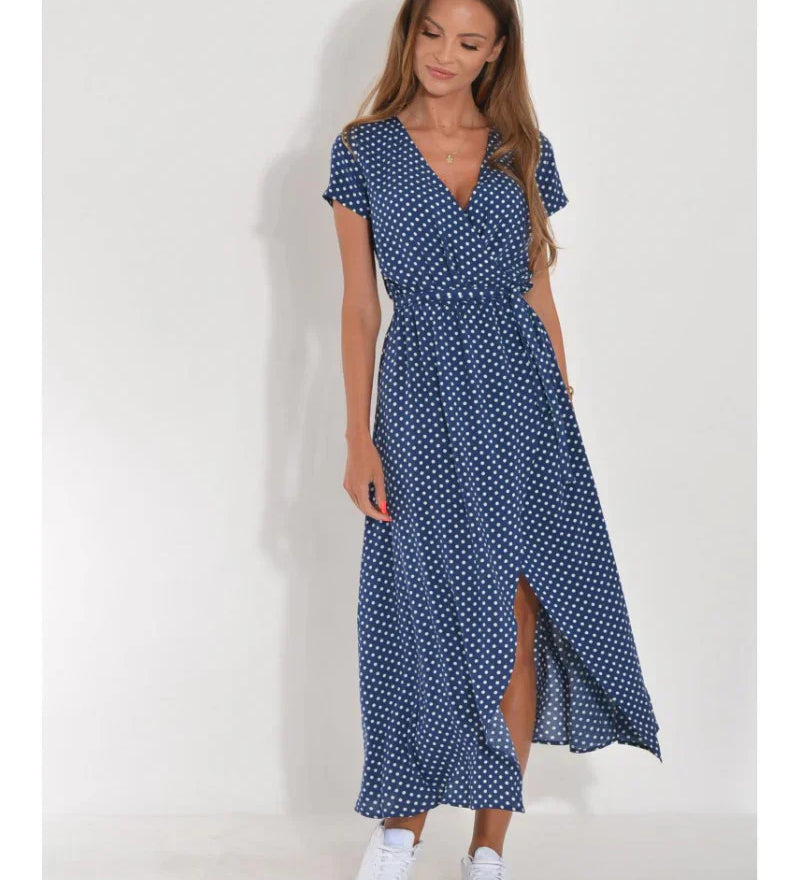 Susan - Elegant Dress with V-Neck