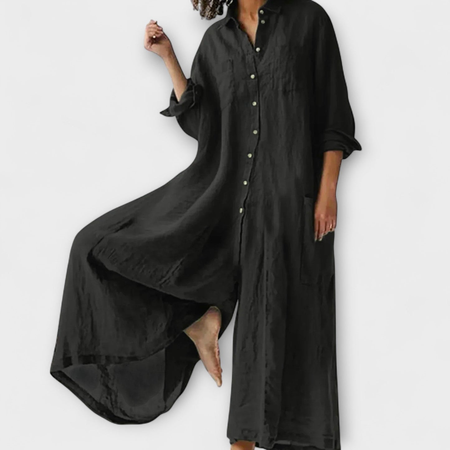 Wide and Comfortable Jumper Suit Peyton™