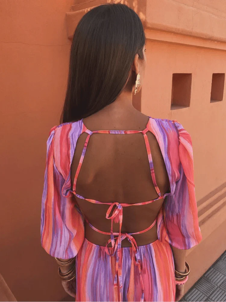 Pluma | Elegant Dress with Cutouts