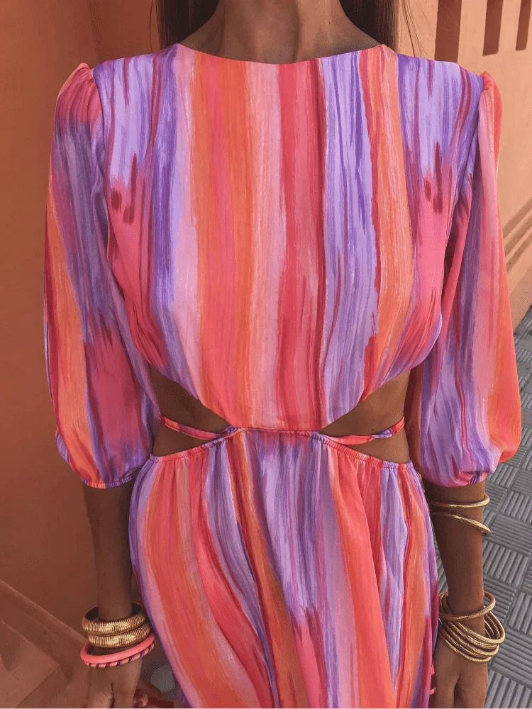 Pluma | Elegant Dress with Cutouts