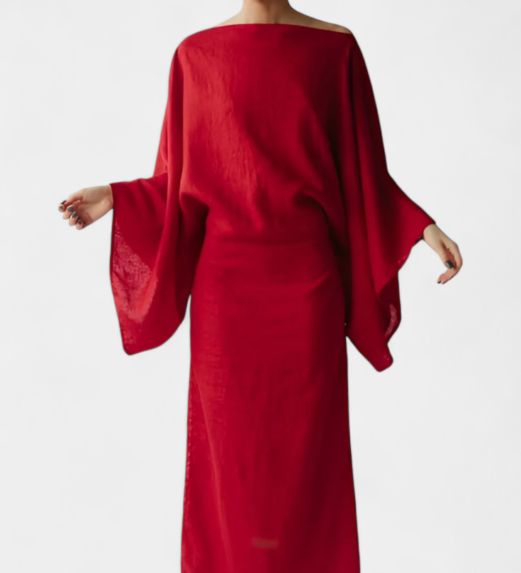 Kimono Linen and Cotton Dresses