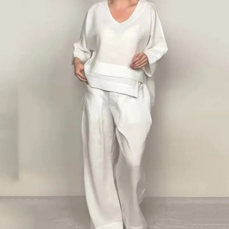 Angelina - Wide Leg Minimalist Set