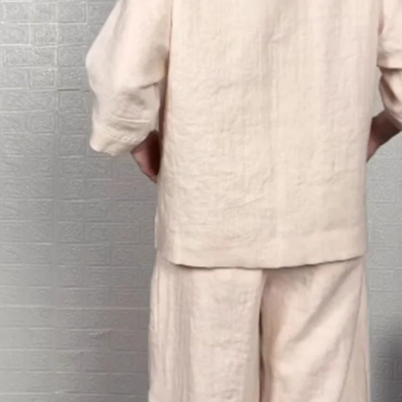 Angelina - Wide Leg Minimalist Set