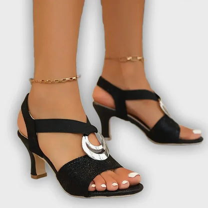 Elegant Rimchan Shoes with a Designed Buckle