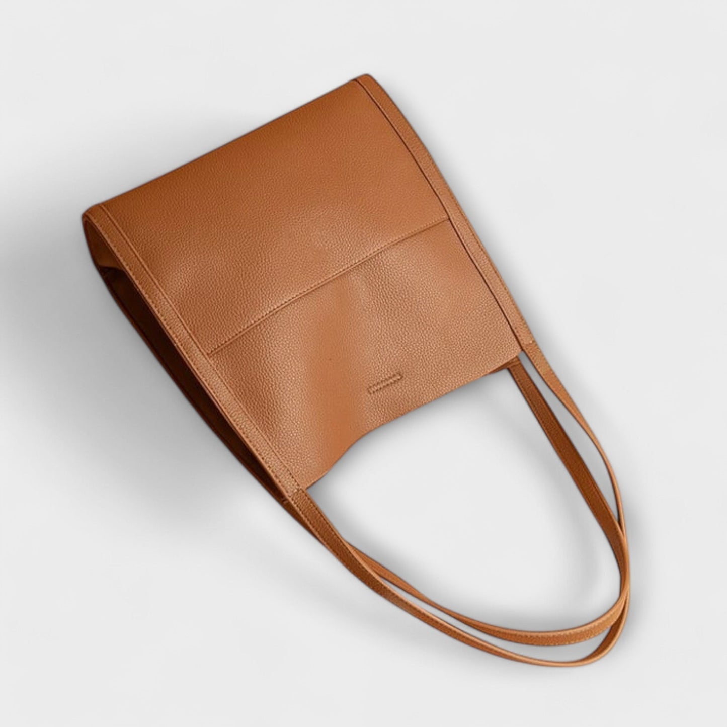 Handmade Leather Tote Bag - The Laura - Classic and Comfortable Tote