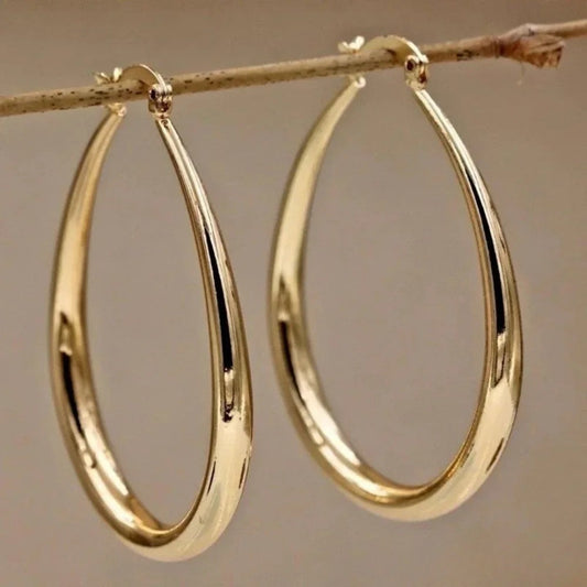 Retro Hook Earrings with a Unique and Elegant Design