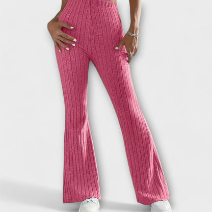 Elegant Women's Pants with Highlighted Cut