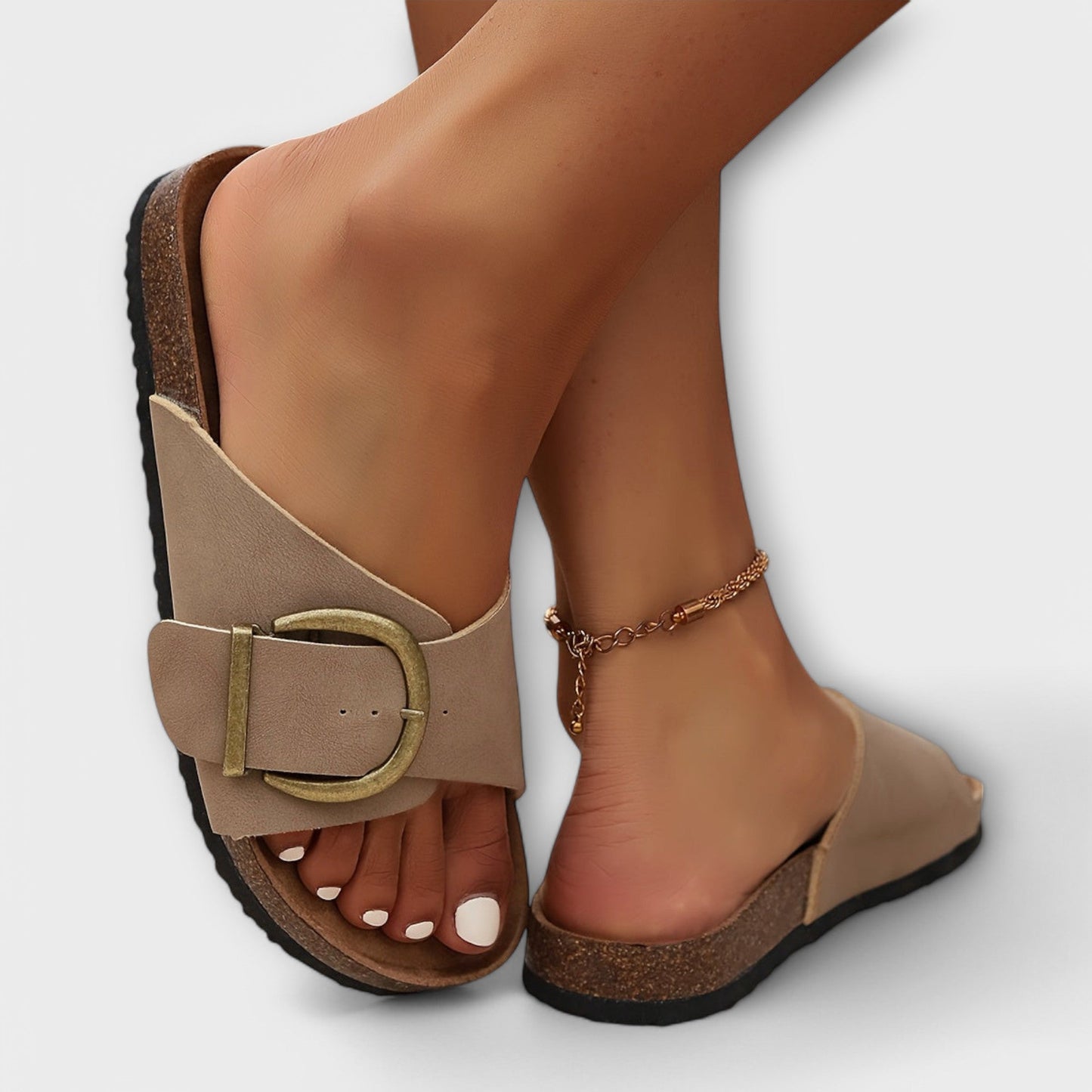 Women's Summer Flip-Flops with Adjustable Straps