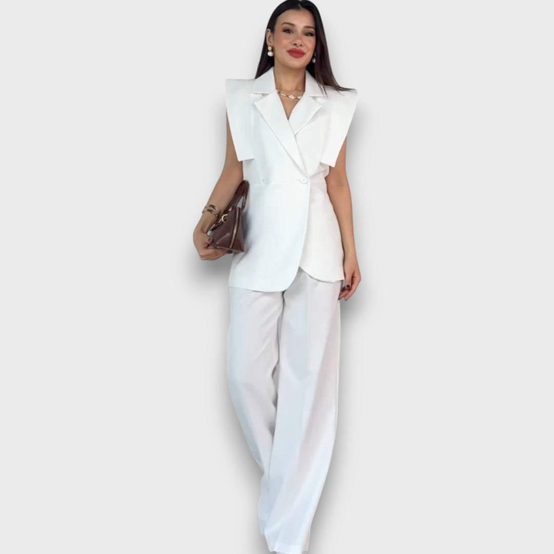 Olanda – Set with Oversized Blazer and Wide Pants