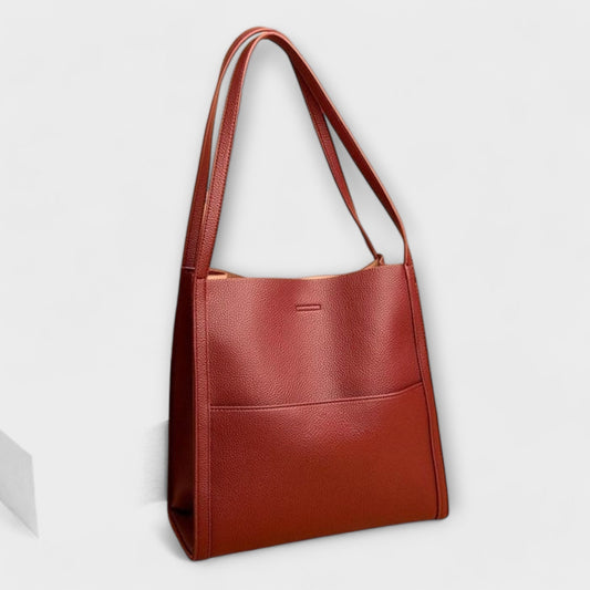Handmade Leather Tote Bag - The Laura - Classic and Comfortable Tote