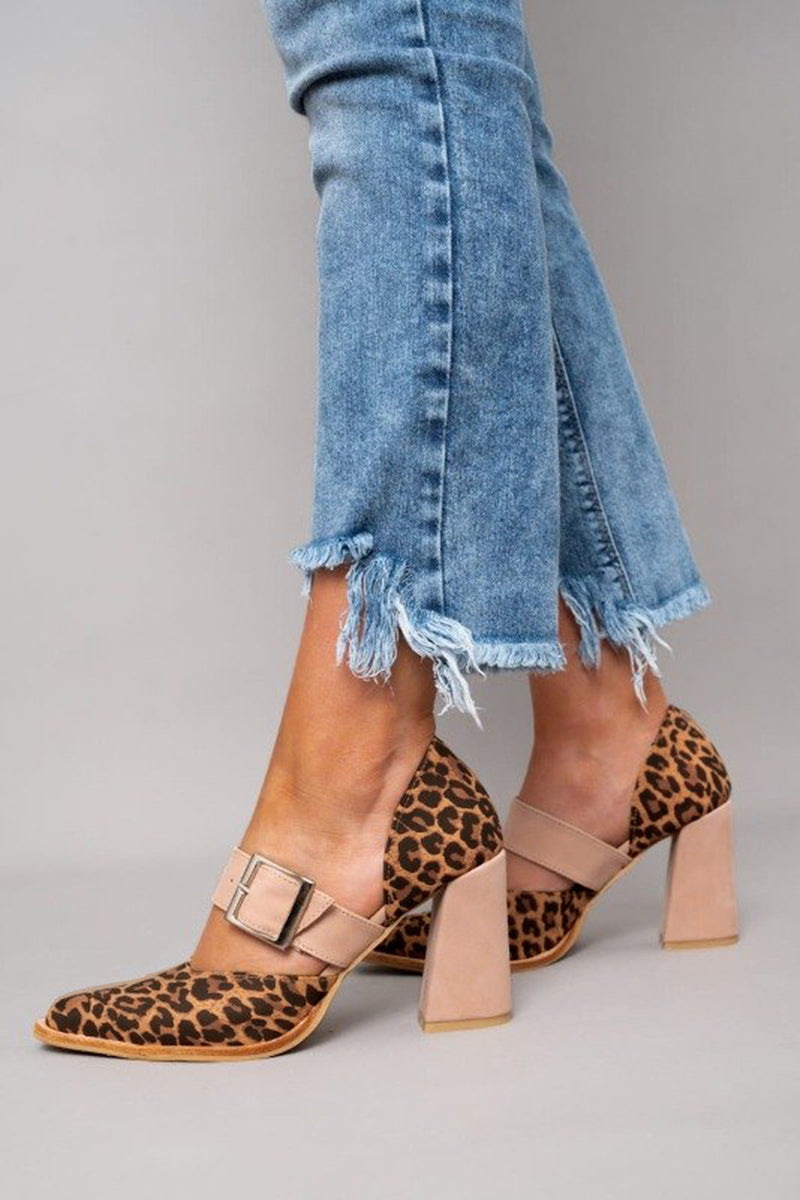 Salbeta | Diamond Manmar Sandals with Stable Heels