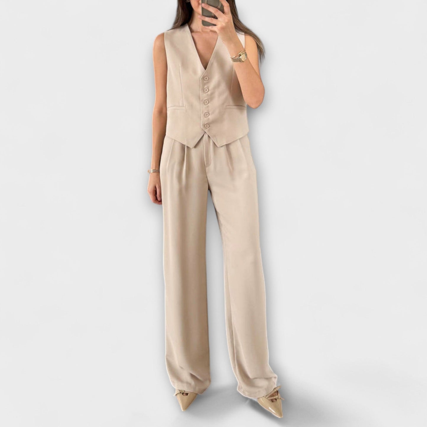 Valena – Set with a Vest in Urban Sandton