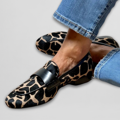Prizila | Loafer with Animal Print