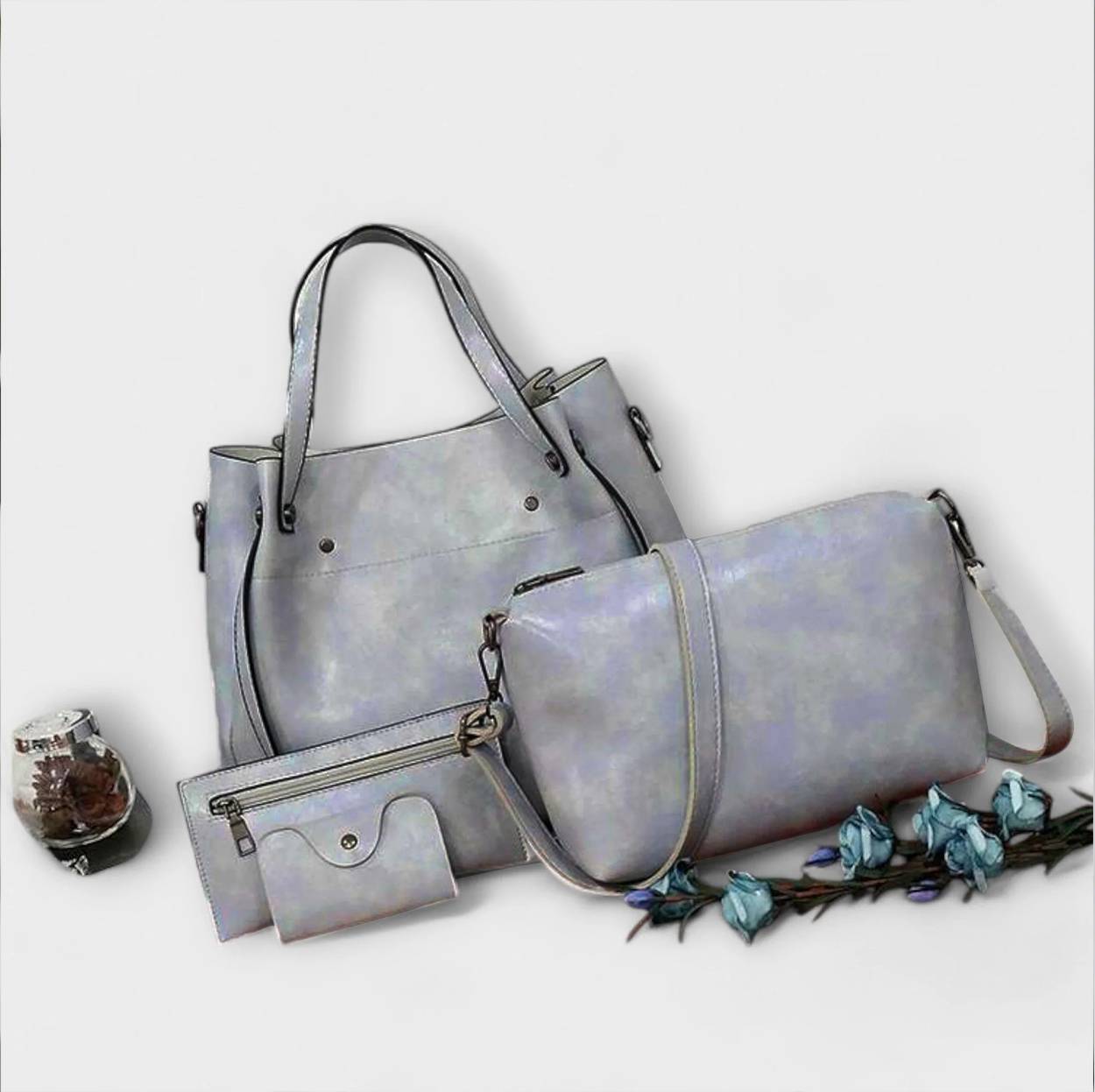 Laura's 4-Piece Vintage Bag Set