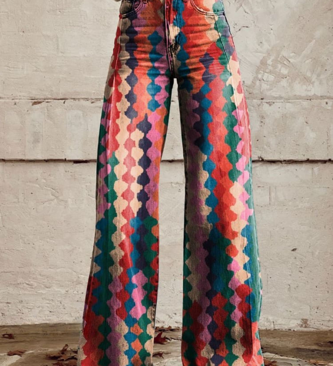 AMÉLIE | Elegant and Comfortable Wide Bohemian Trousers