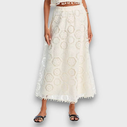 Zahara – Two-Piece Set Made of Crocheted Lace