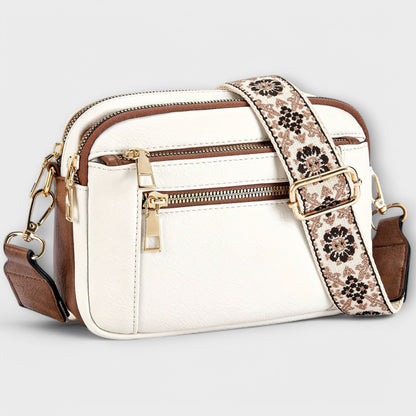 Retro Plant Leather Side Bag for Women - Laura Bag