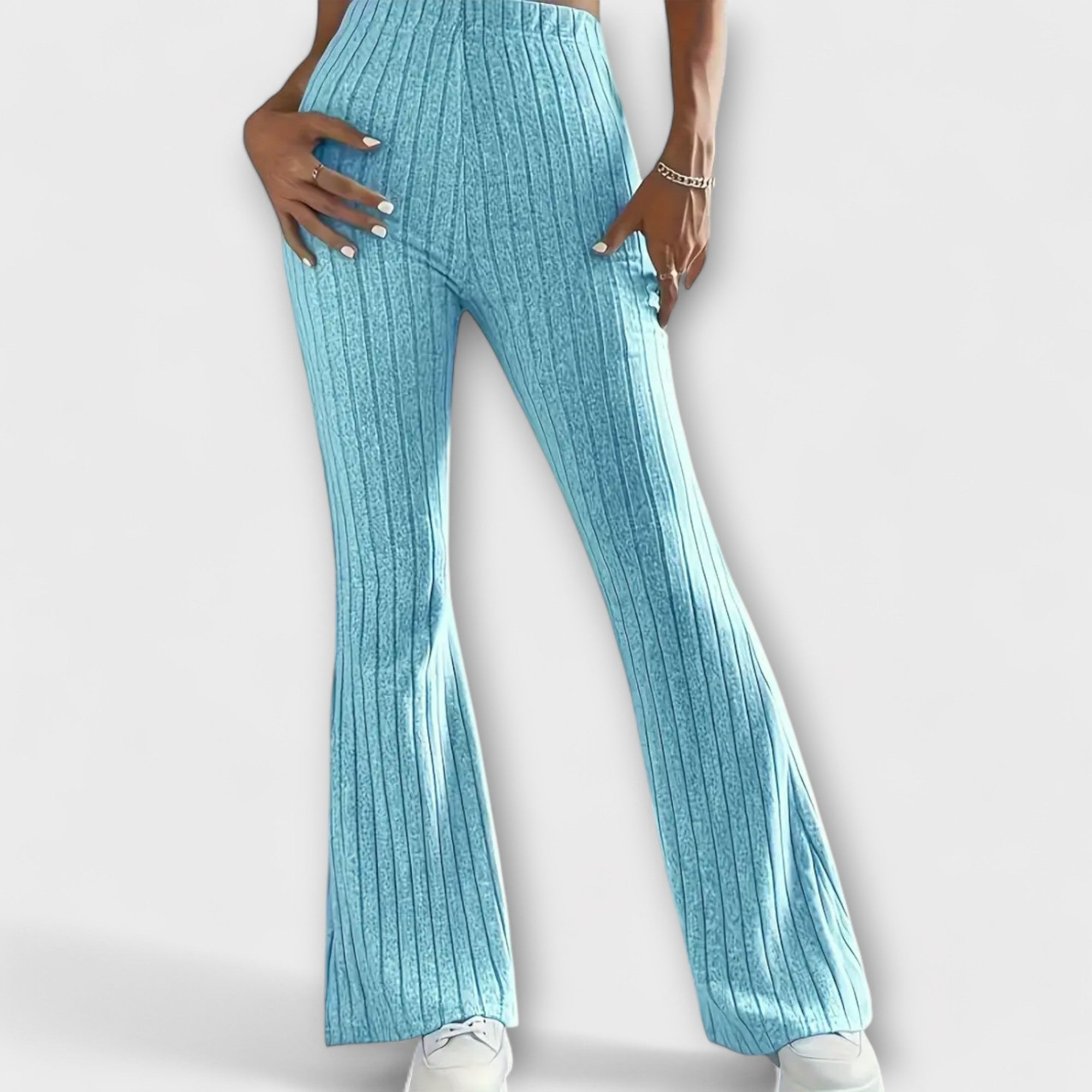 Elegant Women's Pants with Highlighted Cut