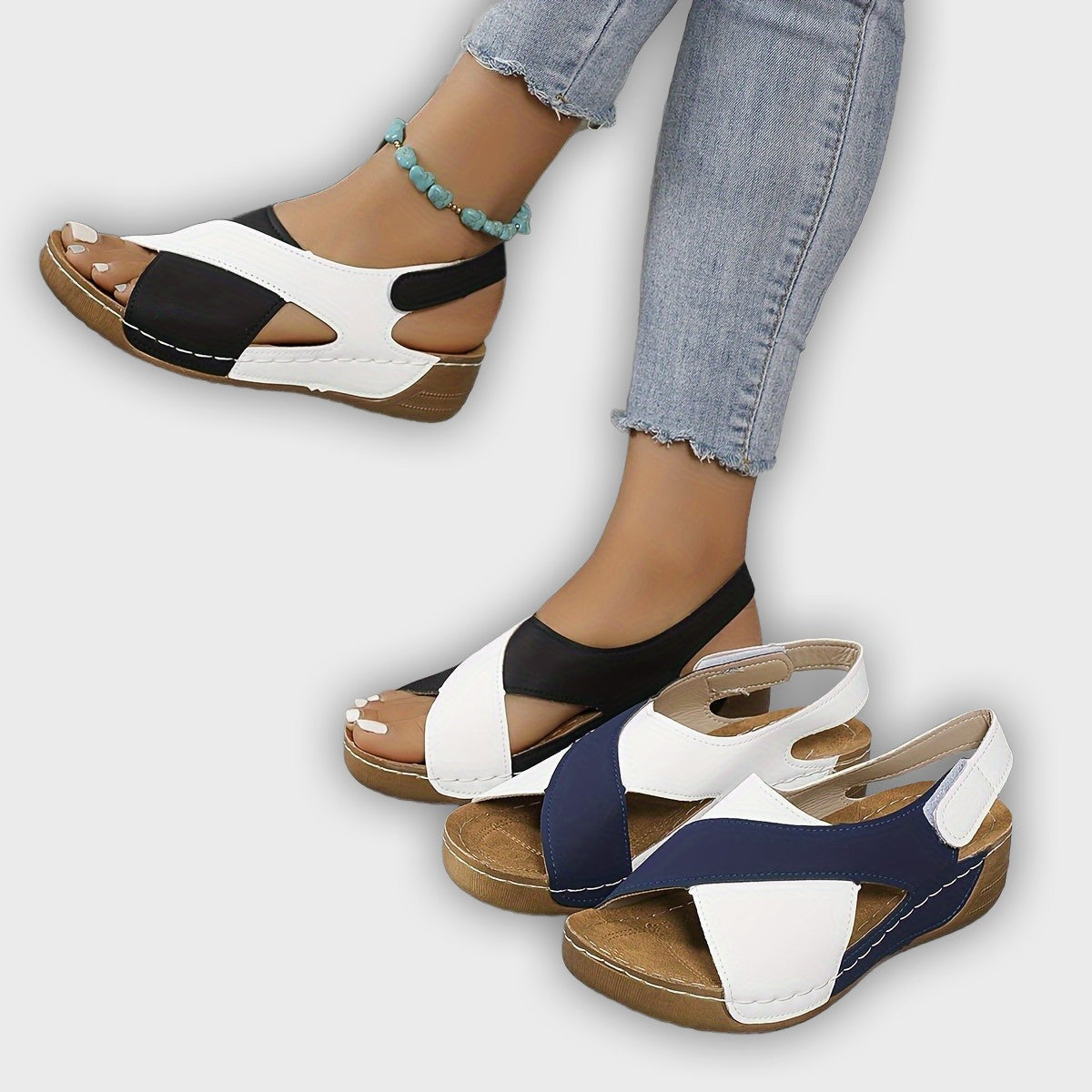 Lightweight Orthopedic Hiking Sandals for Women with Ventilation