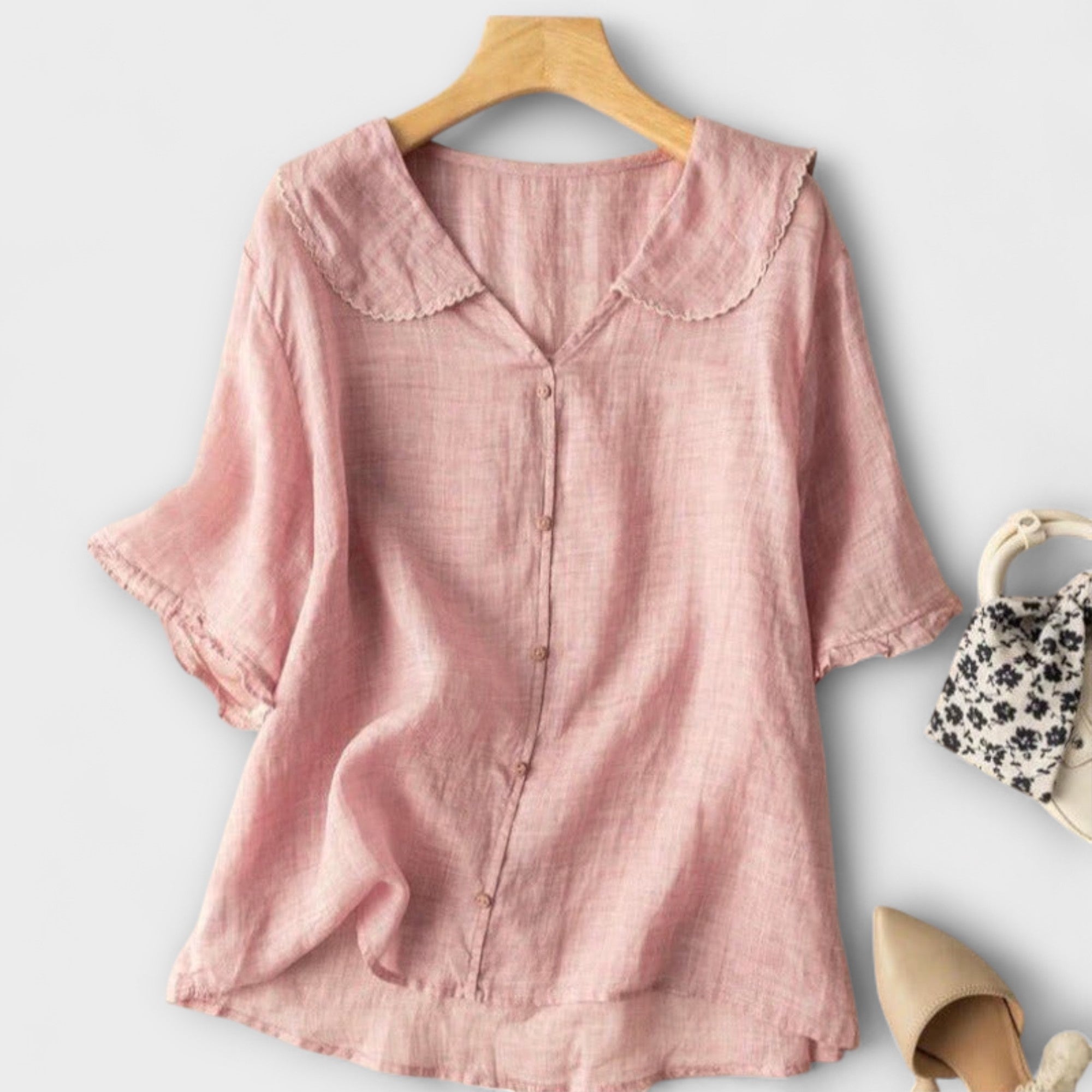 Brenda Linen Shirt - Elegance and Daily Comfort